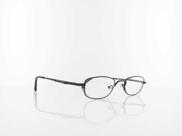 Brilando | HMR63B Fertiglesebrille | matt black | +3,50