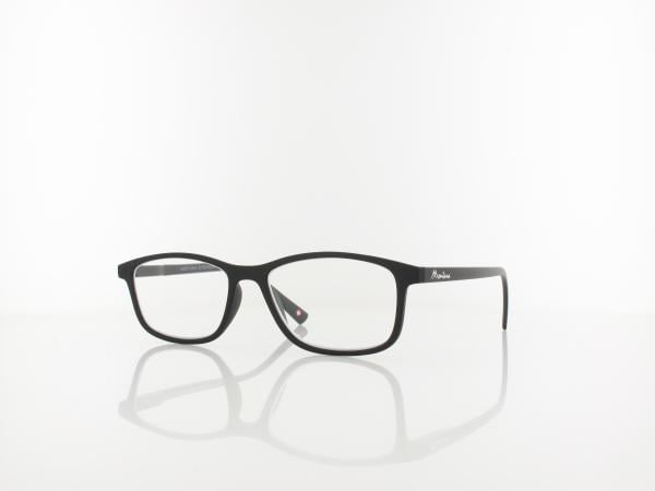 Brilando | MR51 Fertiglesebrille | matt black | +3,50