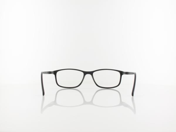 Brilando | MR51 Fertiglesebrille | matt black | +3,50