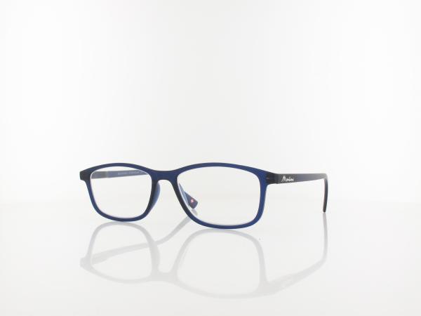 Brilando | MR51A Fertiglesebrille | matt blue | +3,50