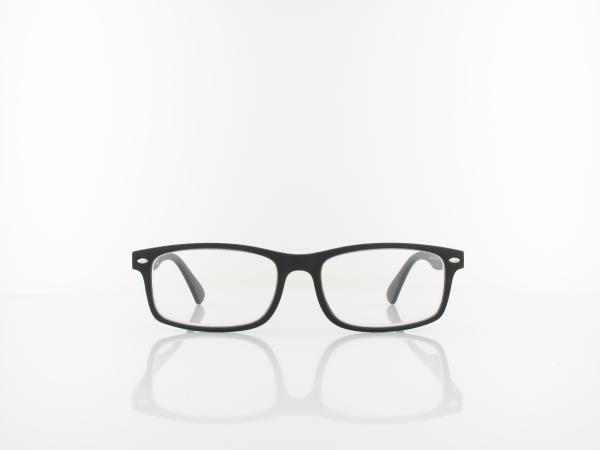 Brilando | MR83 Fertiglesebrille | matte black | +3,00