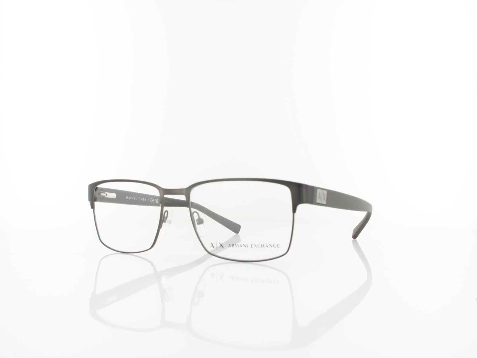 Armani Exchange | AX1019 6089 54 | matt gunmetal