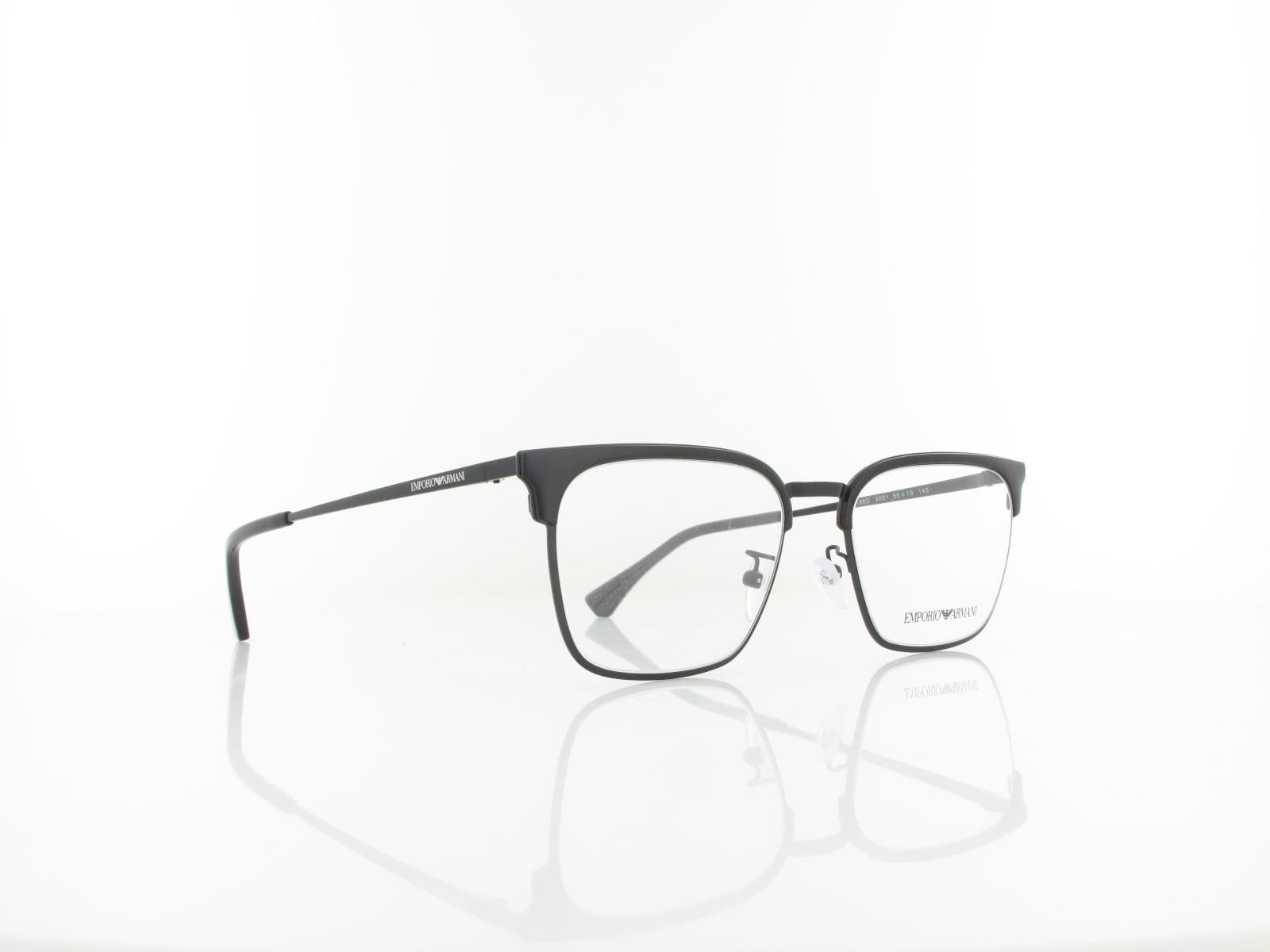Emporio Armani | EA1186D 3001 55 | matt schwarz
