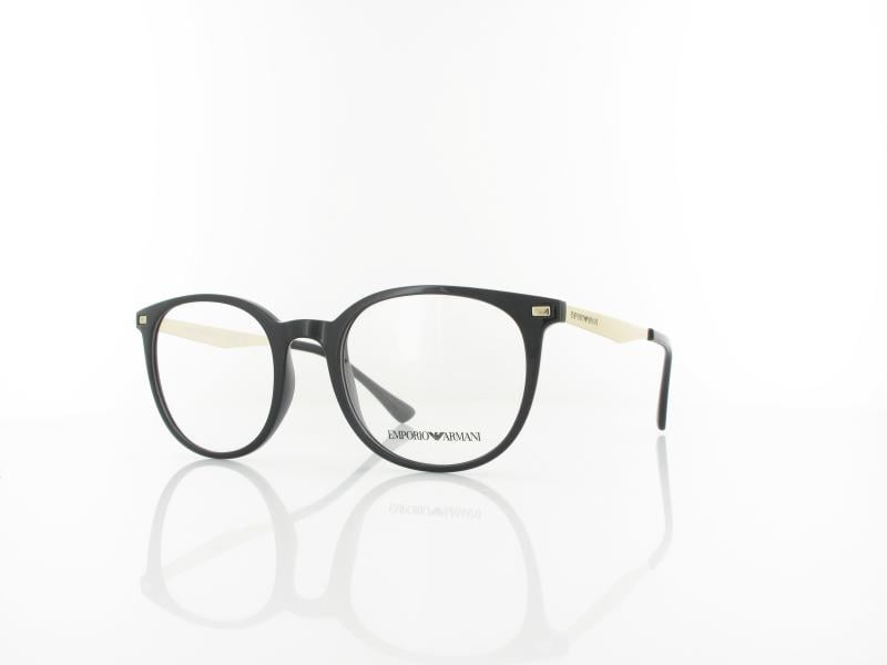 Emporio Armani | EA3168 5001 52 | schwarz gl&auml;nzend