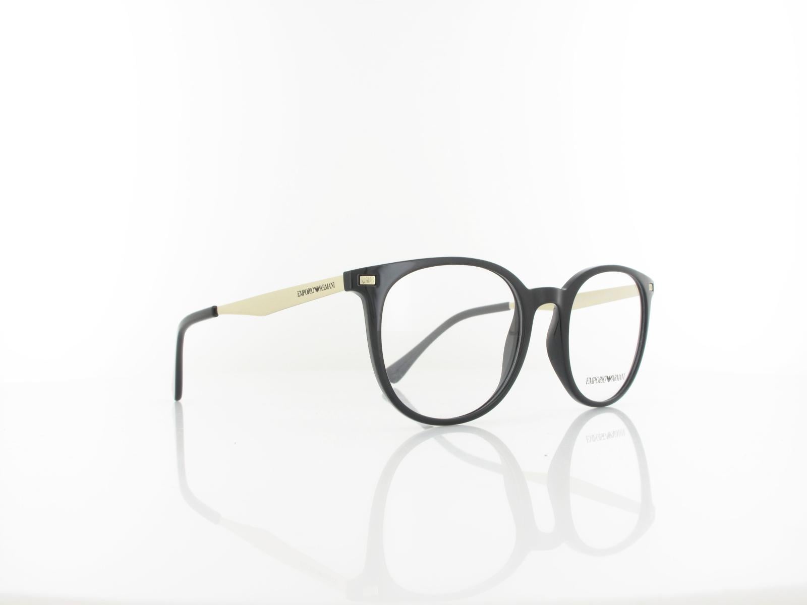 Emporio Armani | EA3168 5001 52 | schwarz gl&auml;nzend