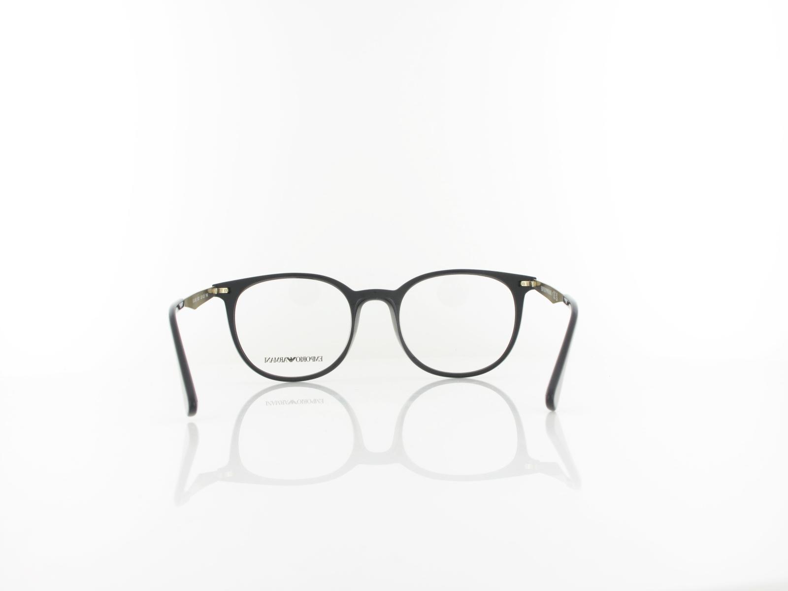Emporio Armani | EA3168 5001 52 | schwarz gl&auml;nzend