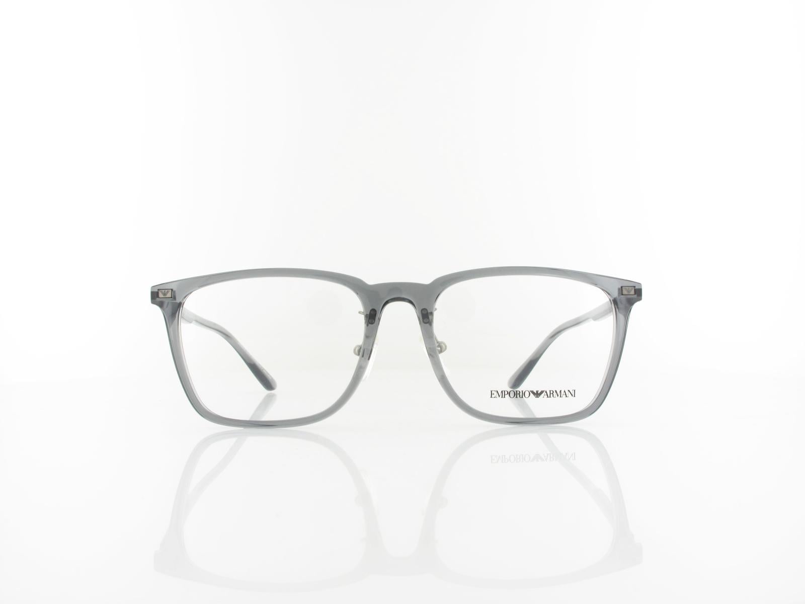 Emporio Armani | EA3263D 6106 55 | gl&auml;nzendes transparentes grau