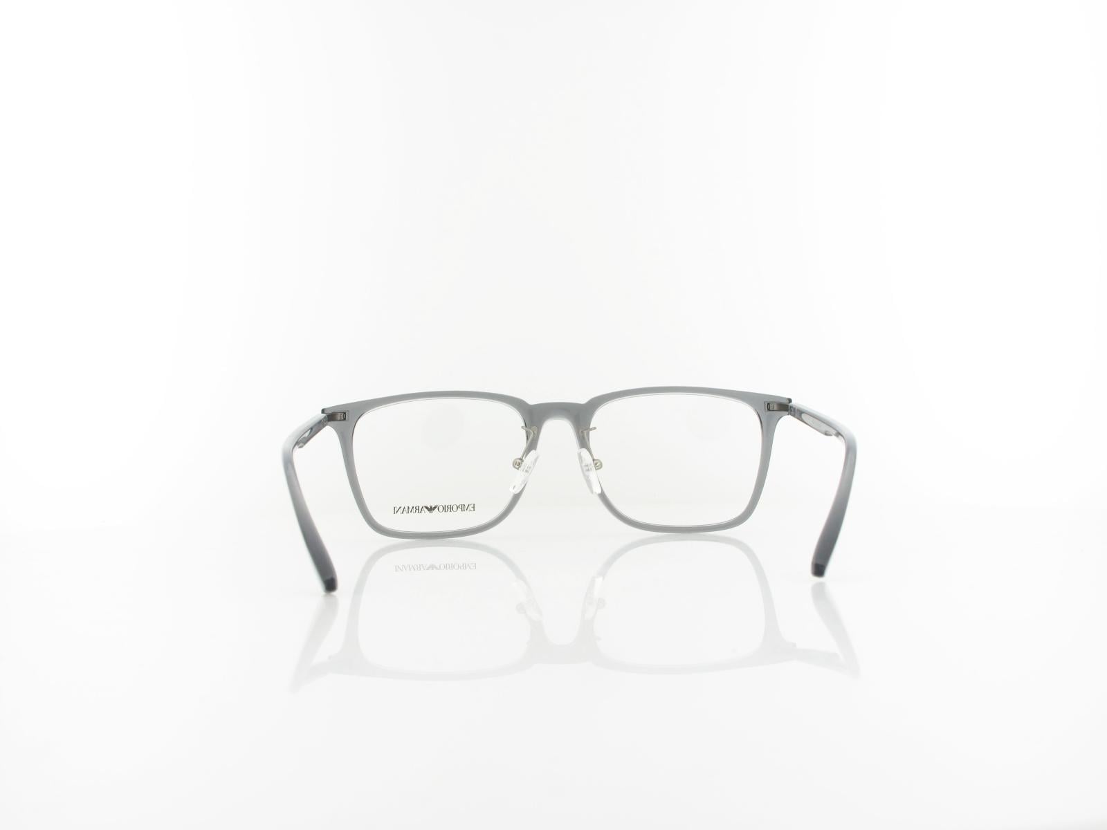 Emporio Armani | EA3263D 6106 55 | gl&auml;nzendes transparentes grau