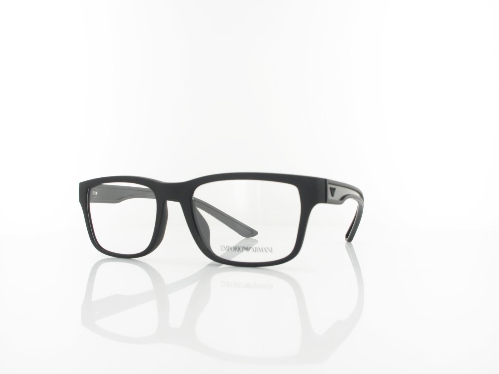 Emporio Armani | EA3276U 5001 56 | mattschwarz gummiert