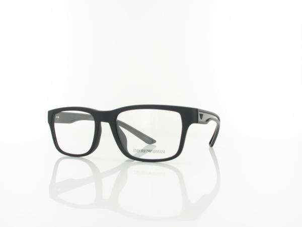 Emporio Armani | EA3276U 5001 56 | mattschwarz gummiert