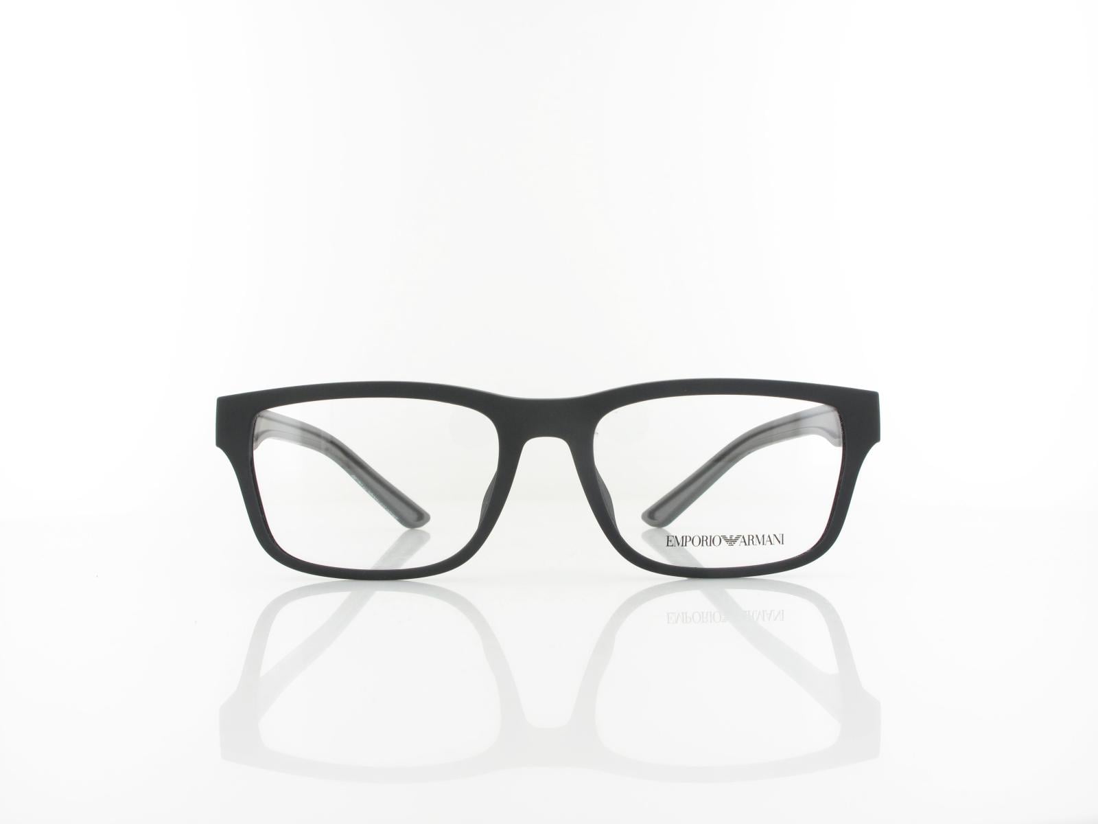 Emporio Armani | EA3276U 5001 56 | mattschwarz gummiert