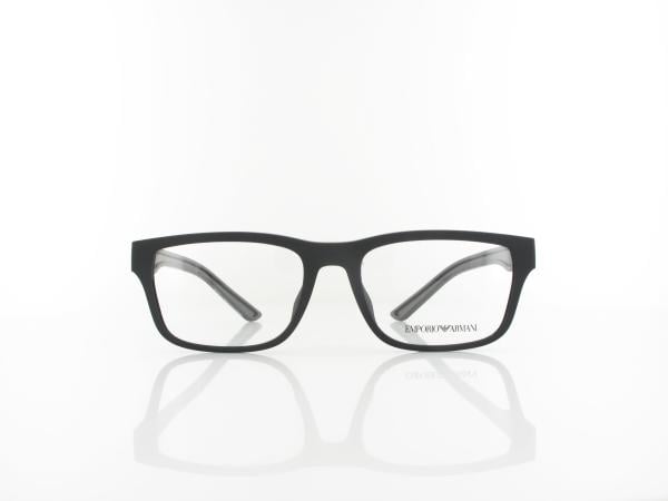 Emporio Armani | EA3276U 5001 56 | mattschwarz gummiert