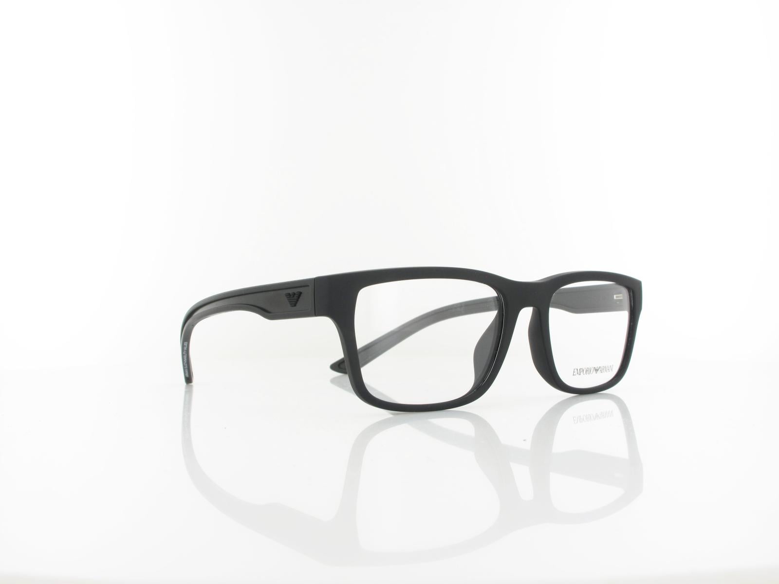 Emporio Armani | EA3276U 5001 56 | mattschwarz gummiert