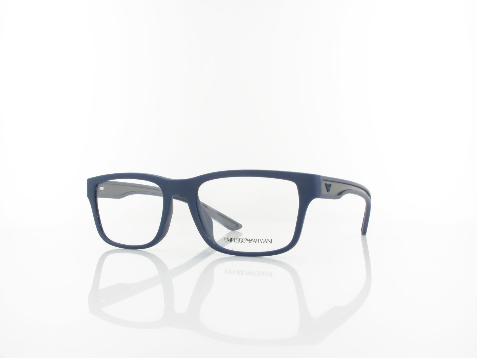Emporio Armani | EA3276U 6185 56 | mattblau gummiert