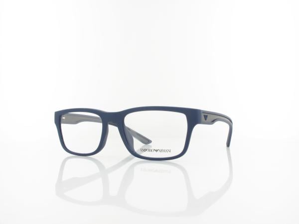 Emporio Armani | EA3276U 6185 56 | mattblau gummiert