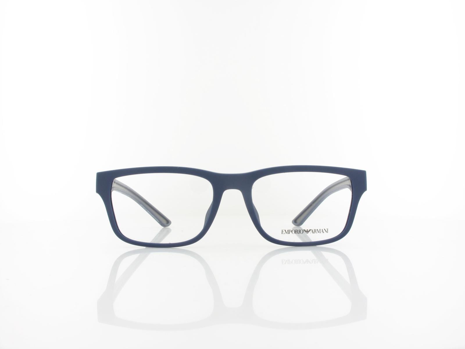 Emporio Armani | EA3276U 6185 56 | mattblau gummiert