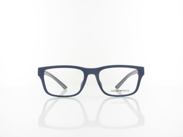 Emporio Armani | EA3276U 6185 56 | mattblau gummiert
