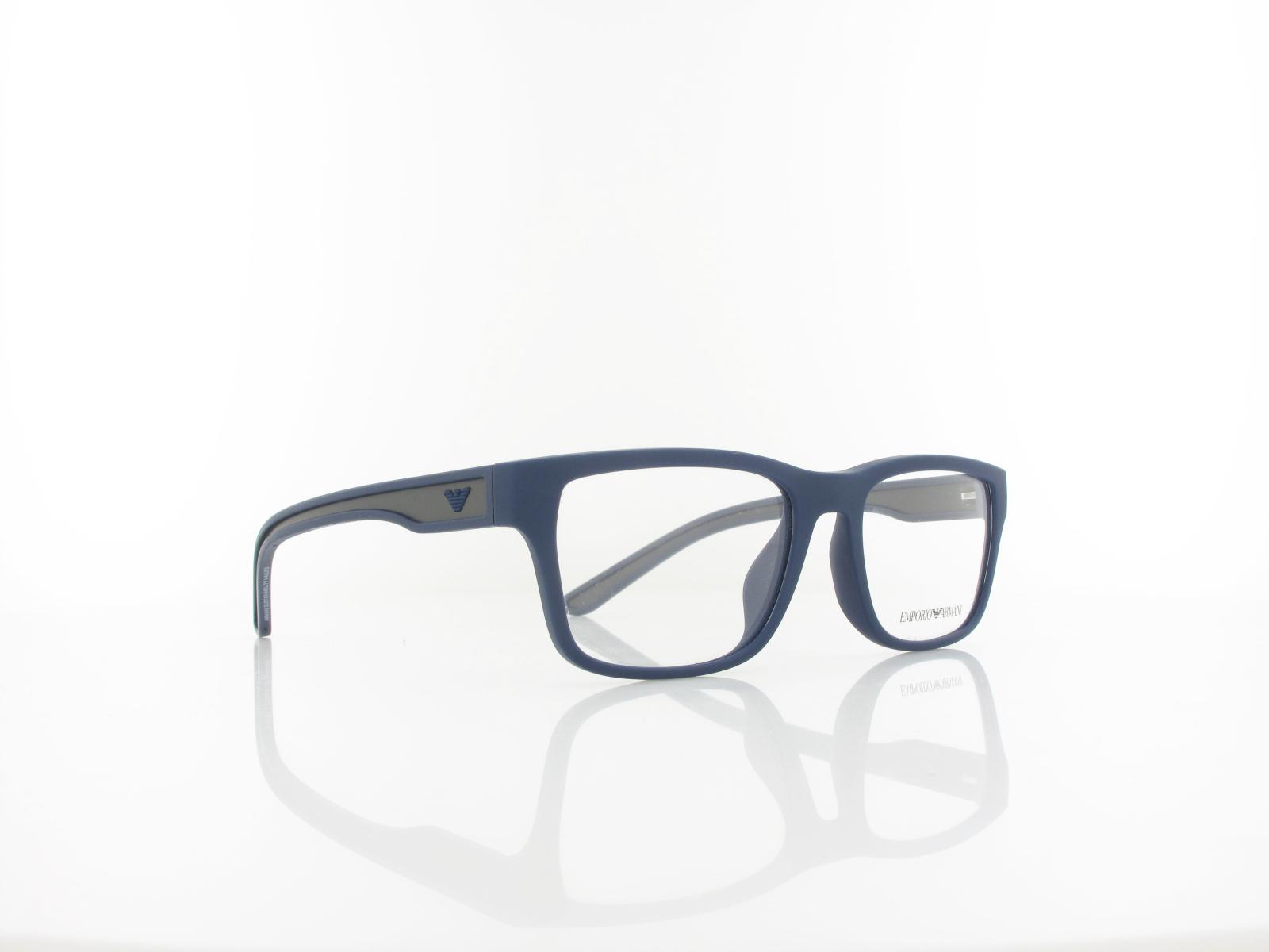 Emporio Armani | EA3276U 6185 56 | mattblau gummiert