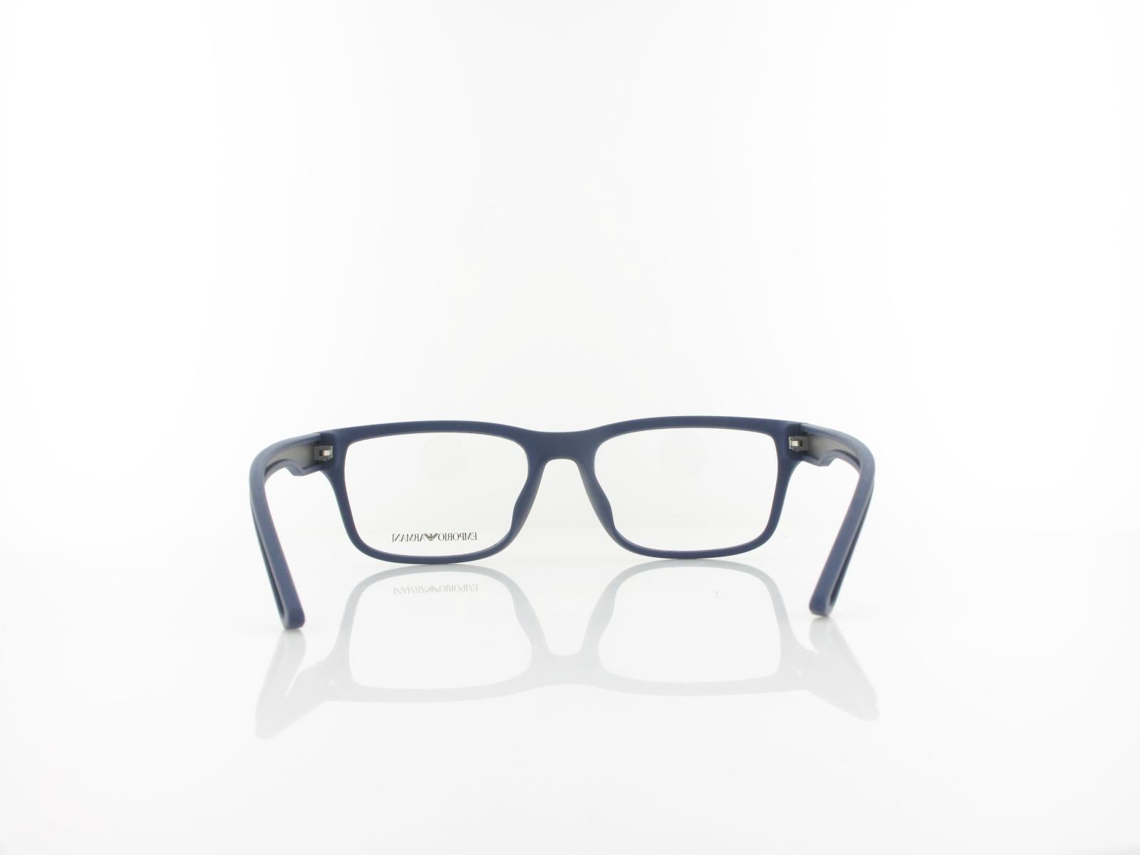 Emporio Armani | EA3276U 6185 56 | mattblau gummiert
