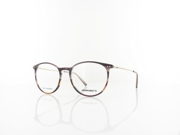 HUMPHREY'S | 581069 65 51 | braun dark palm green marmoriert