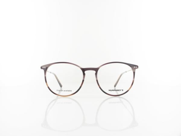 HUMPHREY'S | 581069 65 51 | braun dark palm green marmoriert