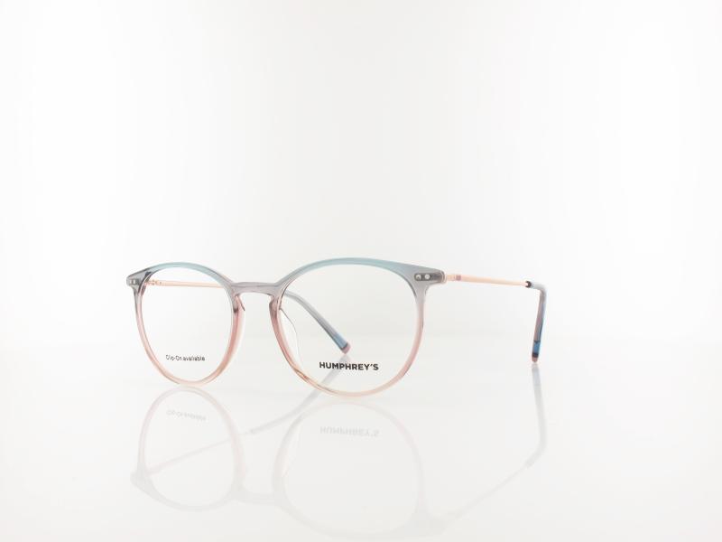 HUMPHREY'S | 581118 57 49 | blau rose verlauf rosegold