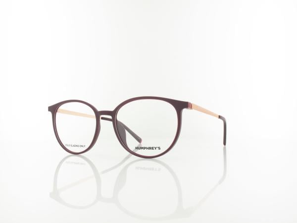 HUMPHREY'S | 581142 50 52 | amaranth matt rosegold semi matt