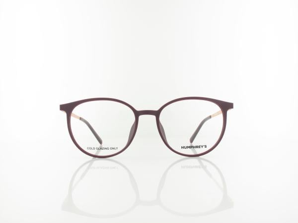 HUMPHREY'S | 581142 50 52 | amaranth matt rosegold semi matt