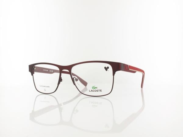Lacoste | L2307 MAG-SET 601 55 | matte burgundy