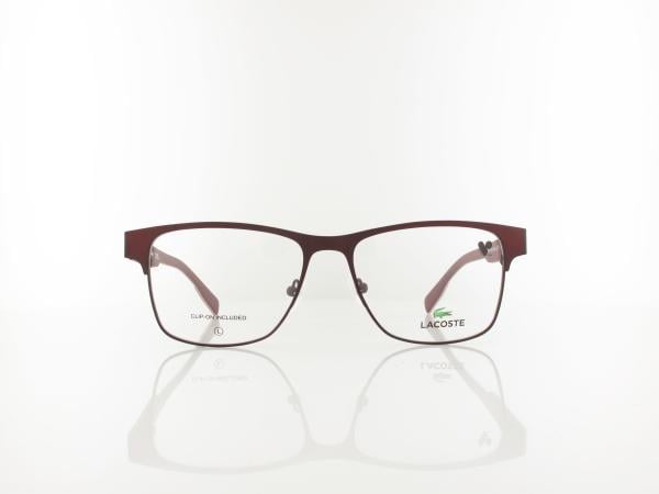 Lacoste | L2307 MAG-SET 601 55 | matte burgundy