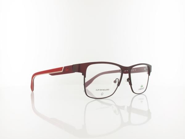 Lacoste | L2307 MAG-SET 601 55 | matte burgundy