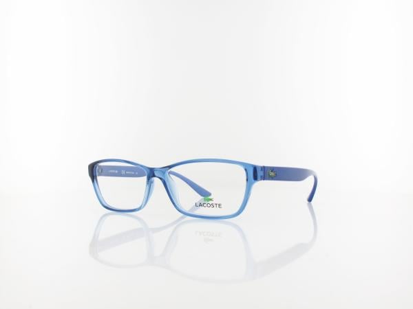 Lacoste | L3803B 440 51 | azure with glitter temples