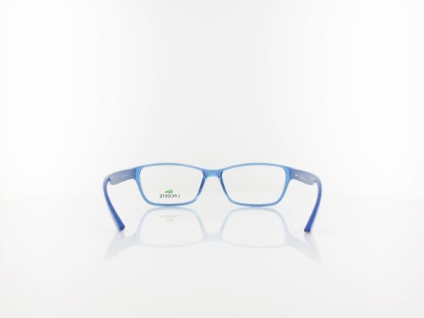 Lacoste | L3803B 440 51 | azure with glitter temples