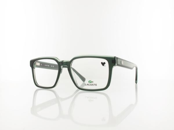 Lacoste | L4003 318 54 | transparent dark green