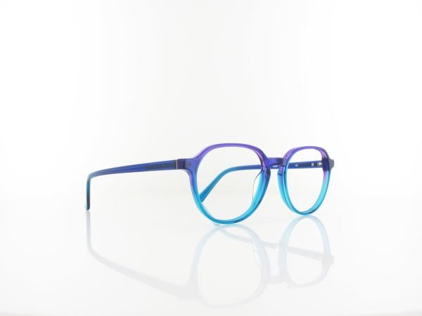 Brilando | Premium B2680 50 | violett t&uuml;rkis verlauf transparent