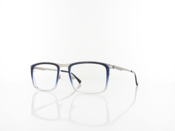 Brilando | Premium F2650 53 | dunkelblau transparent silber matt
