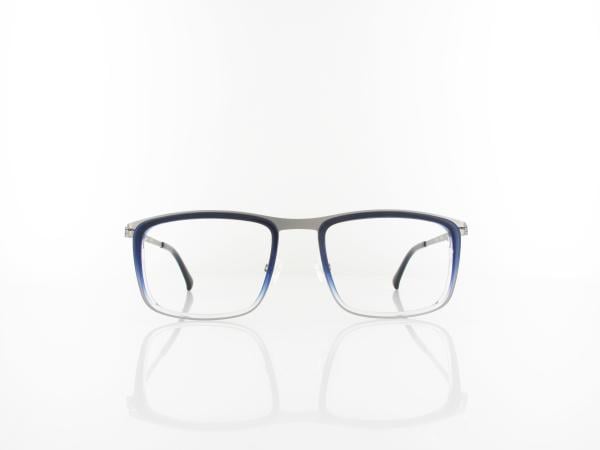 Brilando | Premium F2650 53 | dunkelblau transparent silber matt