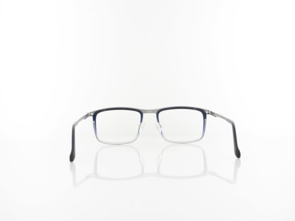 Brilando | Premium F2650 53 | dunkelblau transparent silber matt