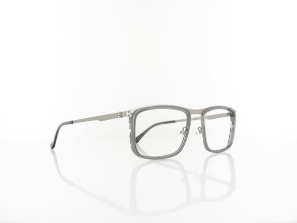 Brilando | Premium F2660 53 | grau transparent silber matt