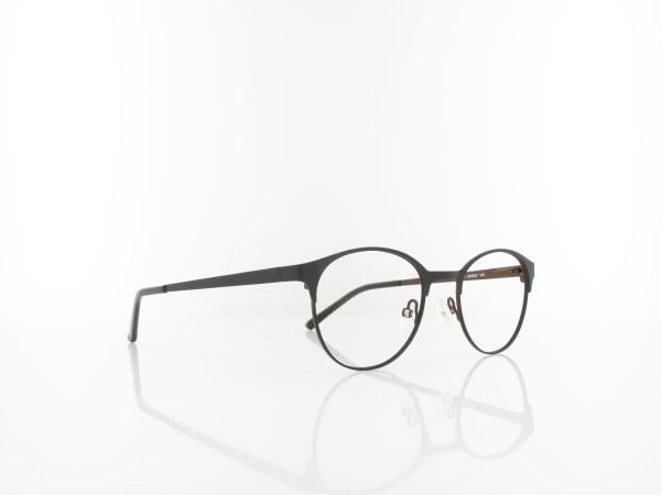 Brilando Premium | T2560 49 | schwarz braun matt