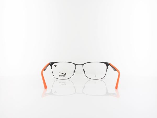 Nike | NK4644 008 50 | matte black total orange