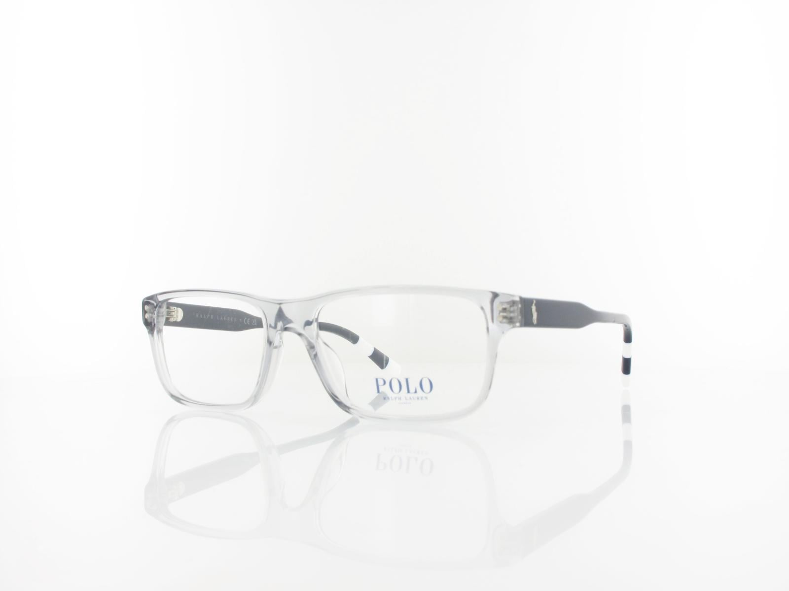 Polo Ralph Lauren | PH2302U 6317 55 | gl&auml;nzendes transparentes grau