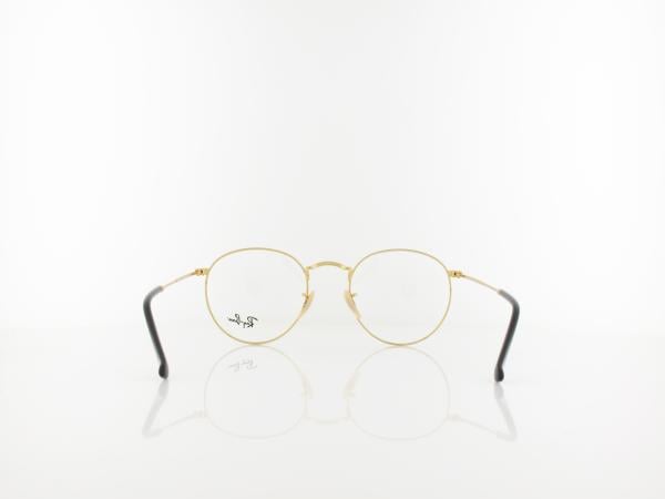 Ray Ban | Round Metal RX3447V 2991 50 | black on arista