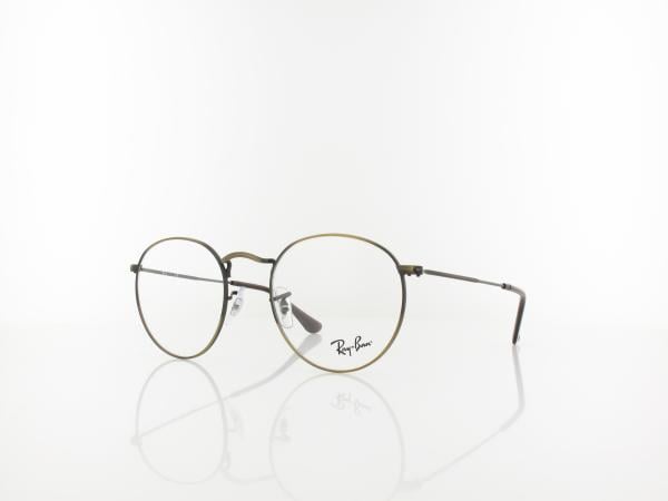 Ray Ban | Round Metal RX3447V 3117 50 | antique gold