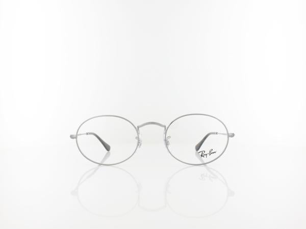 Ray Ban | RX3547V OVAL 2502 51 | gunmetal