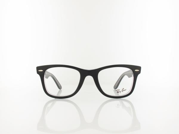 Ray Ban | WAYFARER EASE RX4340V 2034 50 | schwarz auf transparent