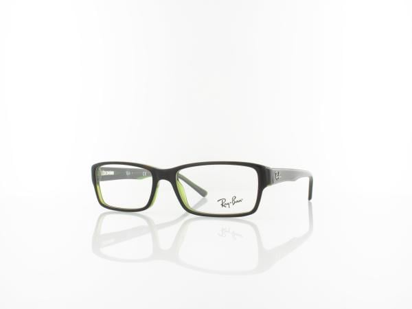 Ray Ban | RX5169 2383 52 | top havana on green transparent