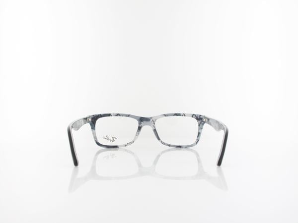 Ray Ban | RX5228 5405 50 | top mat black on tex camuflage
