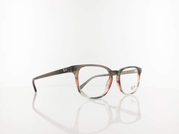Ray Ban | RX5418 8251 54 | striped brown gradient red