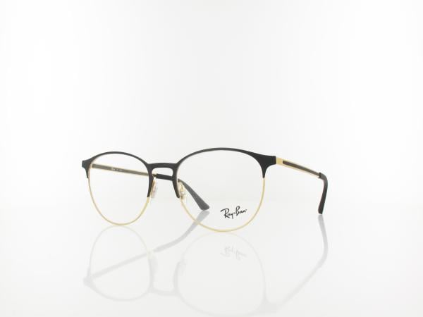 Ray Ban | RX6375 2890 53 | gold top in black